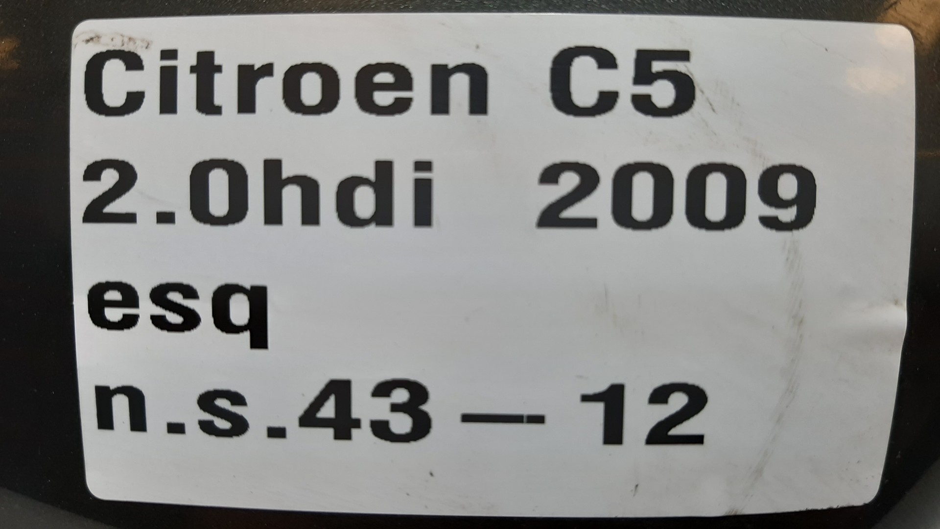 Rétroviseur gauche CITROËN C5 III (RD_) Imagem-8