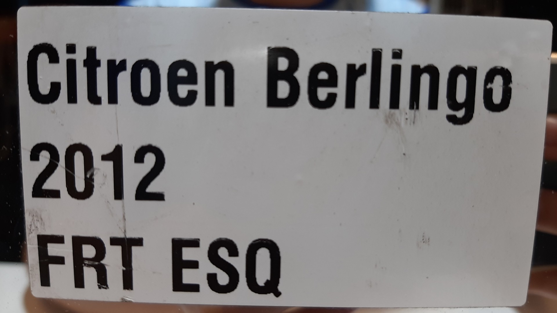 Rétroviseur gauche CITROËN Berlingo (B9)