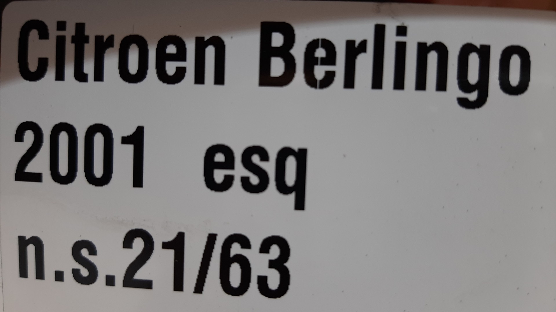 Rétroviseur gauche CITROËN Berlingo Van (M_) Imagem-1