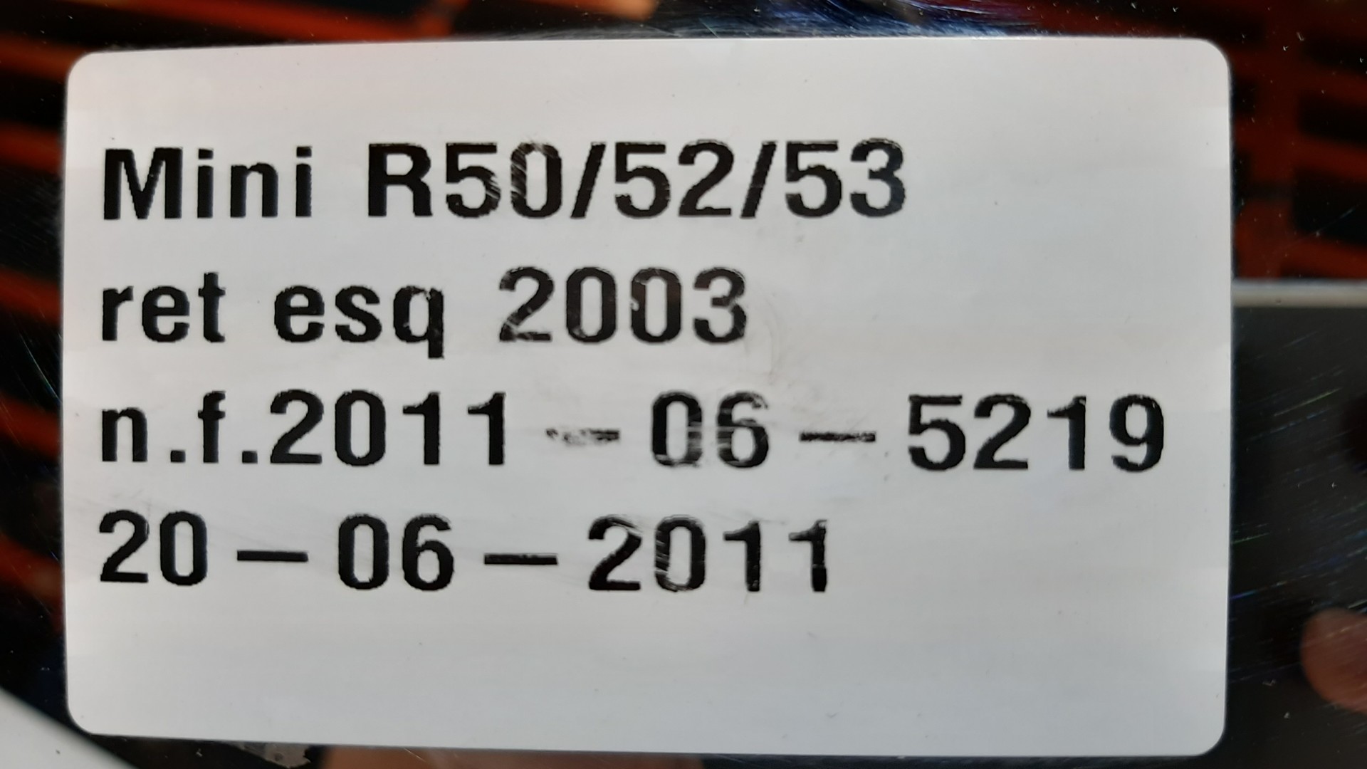 Rétroviseur gauche MINI Mini (R50, R53) Imagem-5