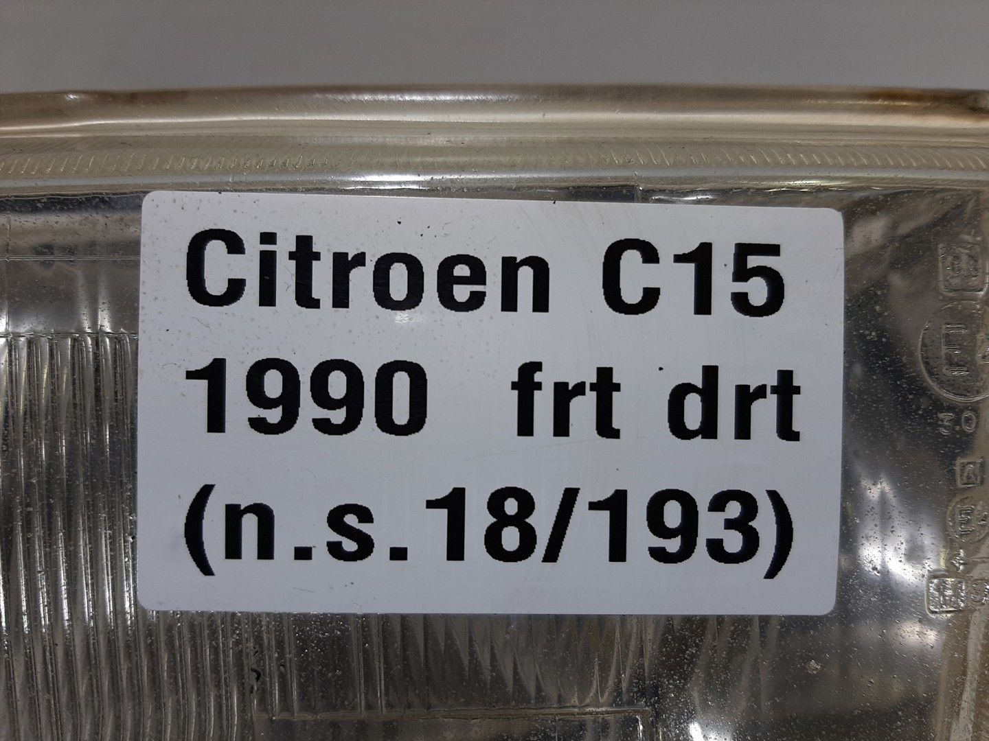 Phare avant Droit CITROËN C15 (VD-_) Imagem-2