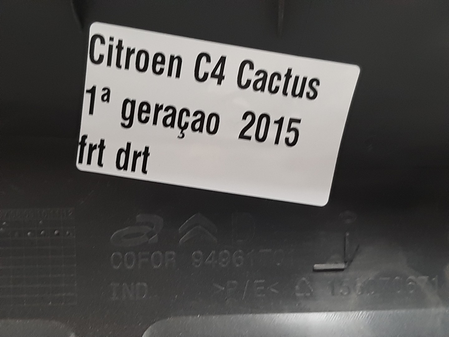 Panneau de porte avant Droite CITROËN C4 Cactus Imagem-3