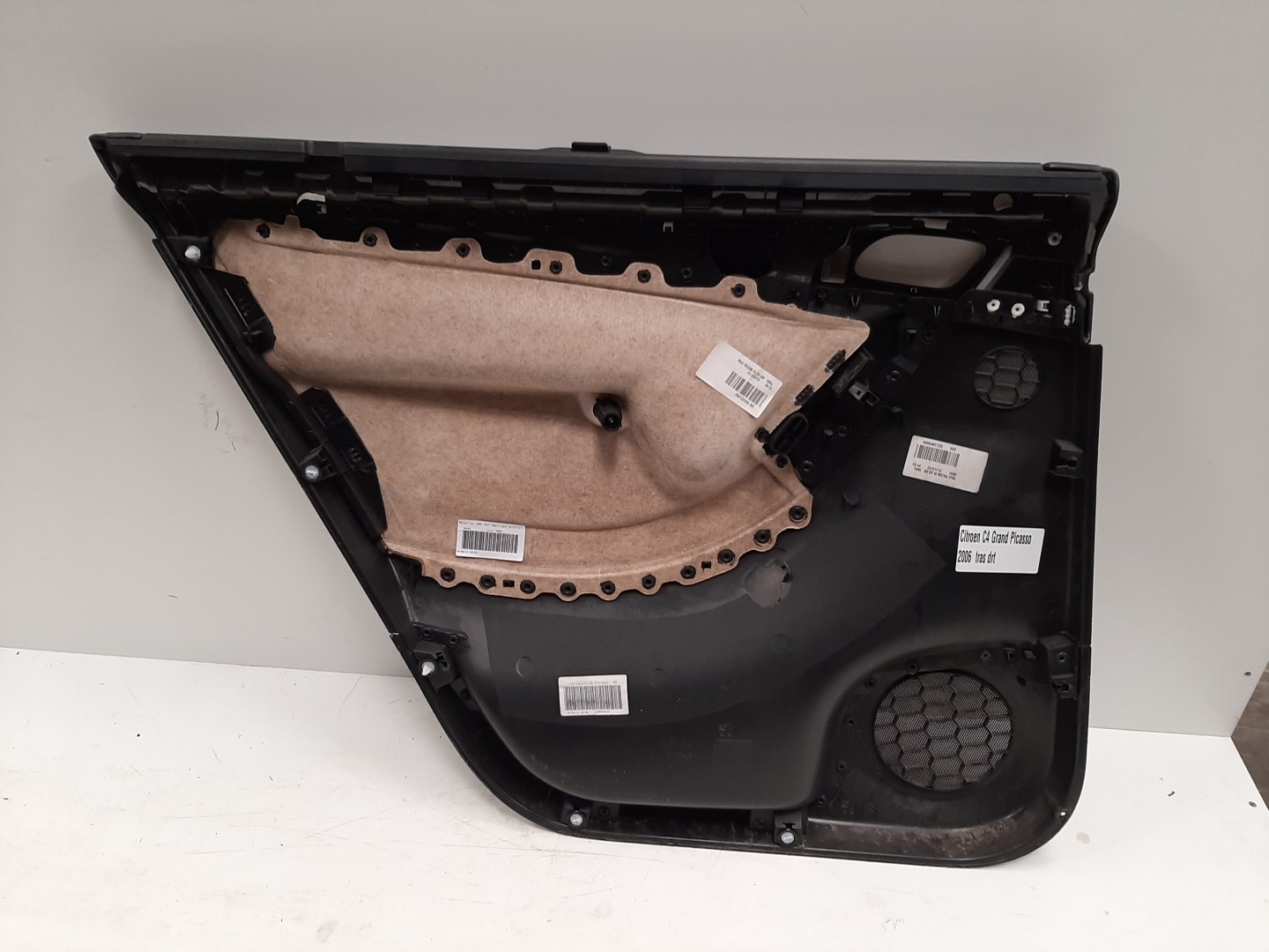 Panneau de porte arrière Droite CITROËN C4 Grand Picasso I (UA_) Imagem-2