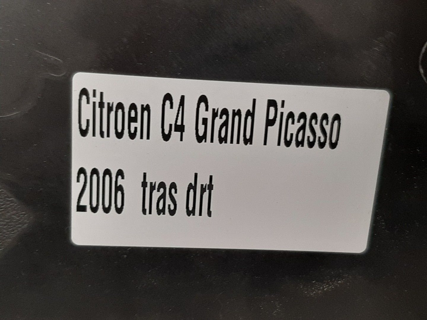 Panneau de porte arrière Droite CITROËN C4 Grand Picasso I (UA_)