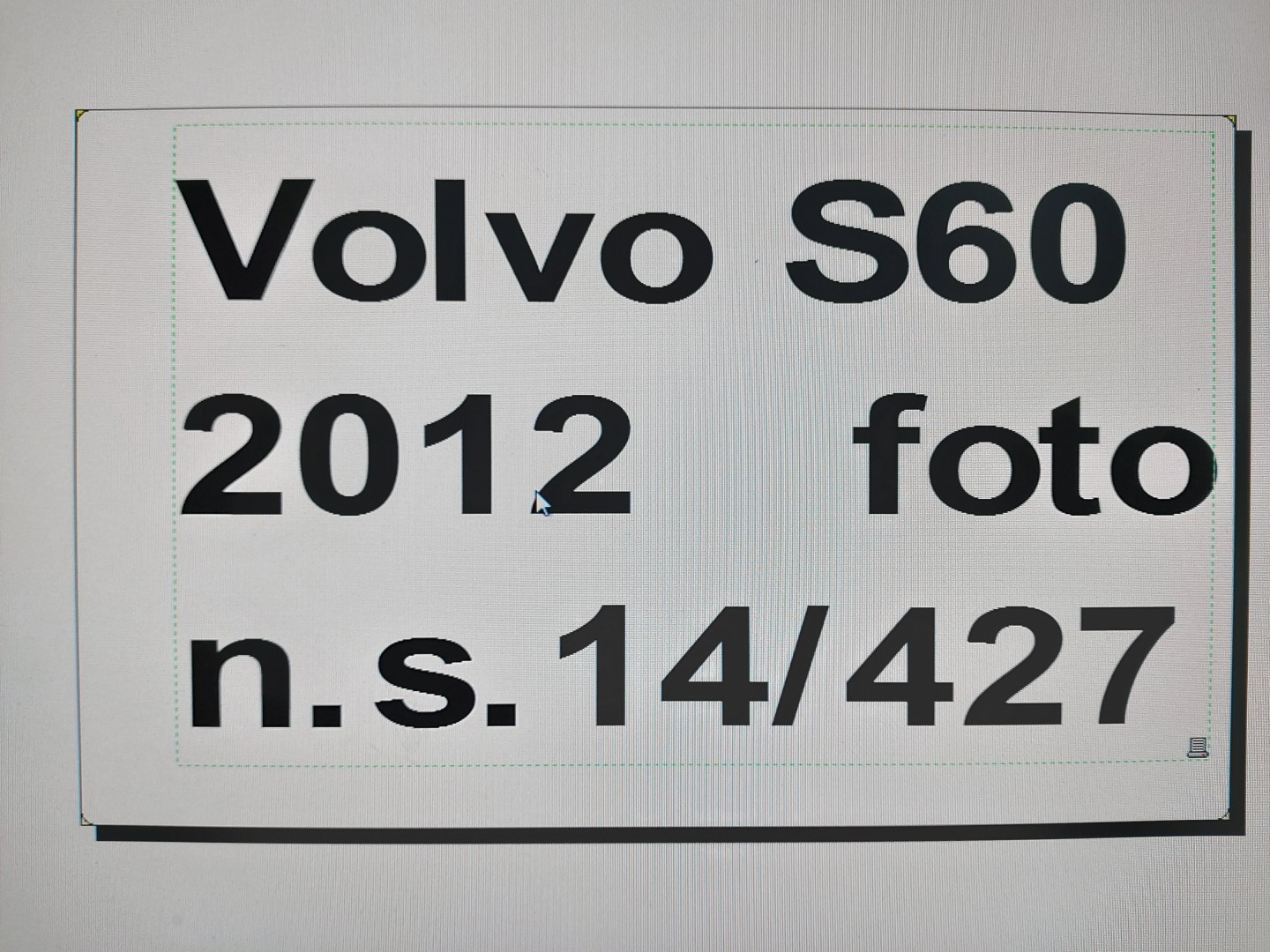 Frein à main / de stationnement VOLVO S60 II (134) Imagem-4