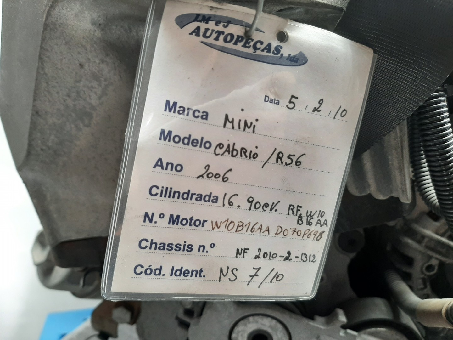 Moteur complet MINI Mini (R56) Imagem-7