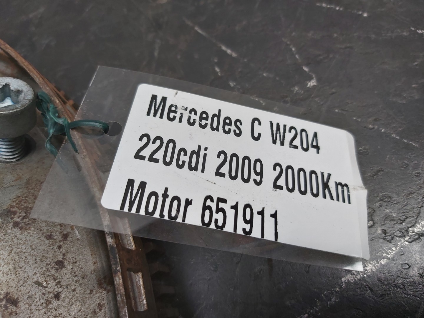 Volante do motor MERCEDES-BENZ Classe C Carrinha (S204) Imagem-3