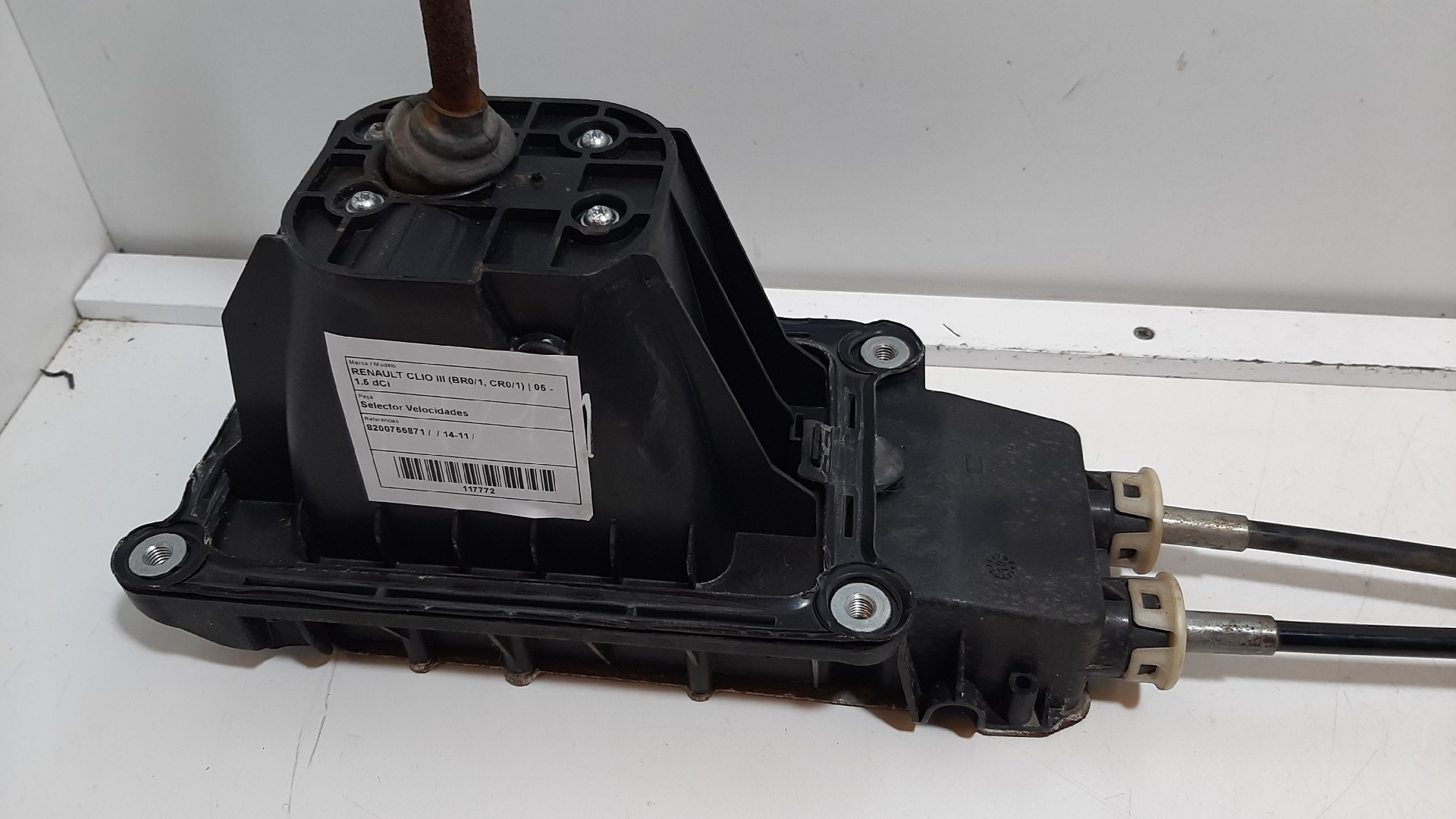 Sélecteur de vitesse RENAULT Clio III (BR0/1, CR0/1) Imagem-2