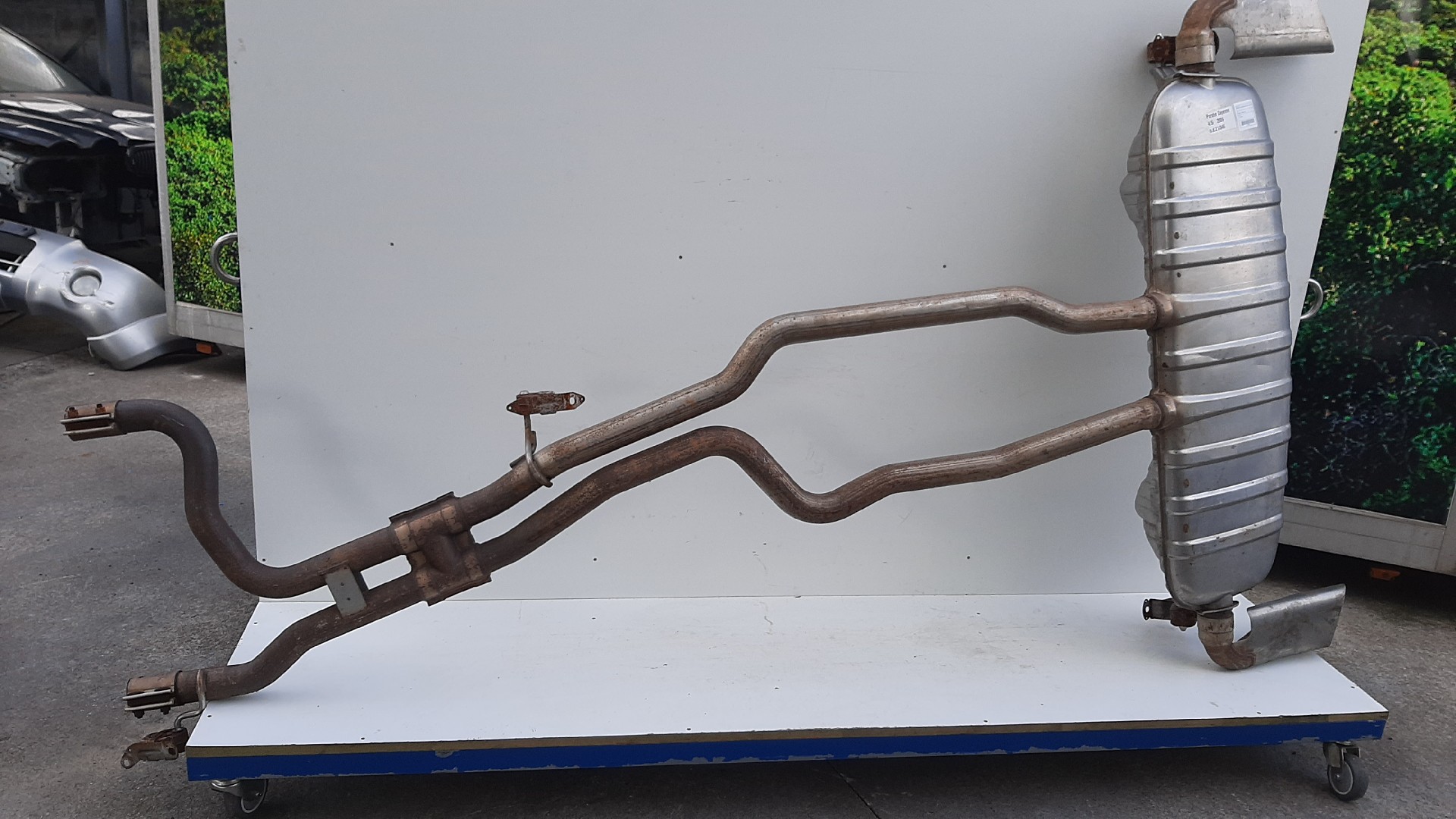 Silencieux d'échappement PORSCHE Cayenne (9PA)