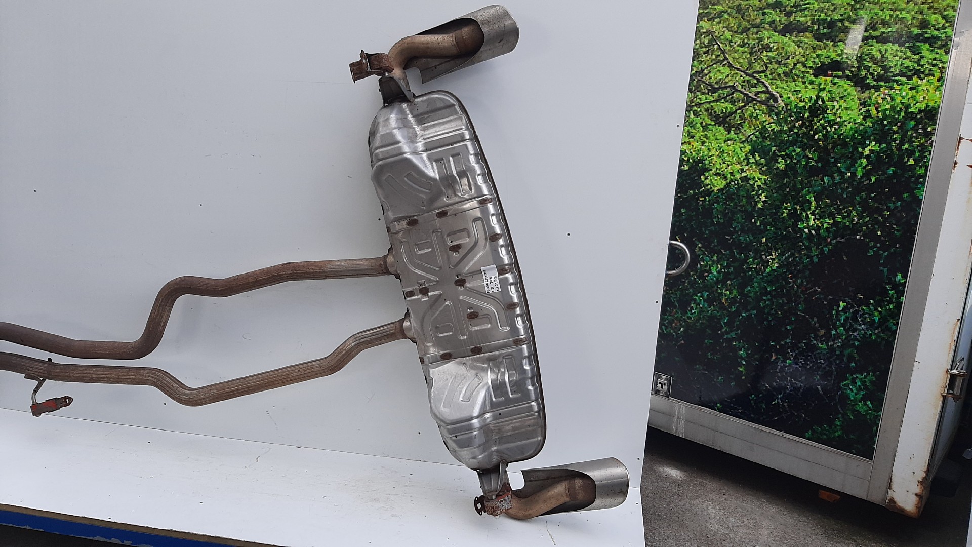Silencieux d'échappement PORSCHE Cayenne (9PA) Imagem-3