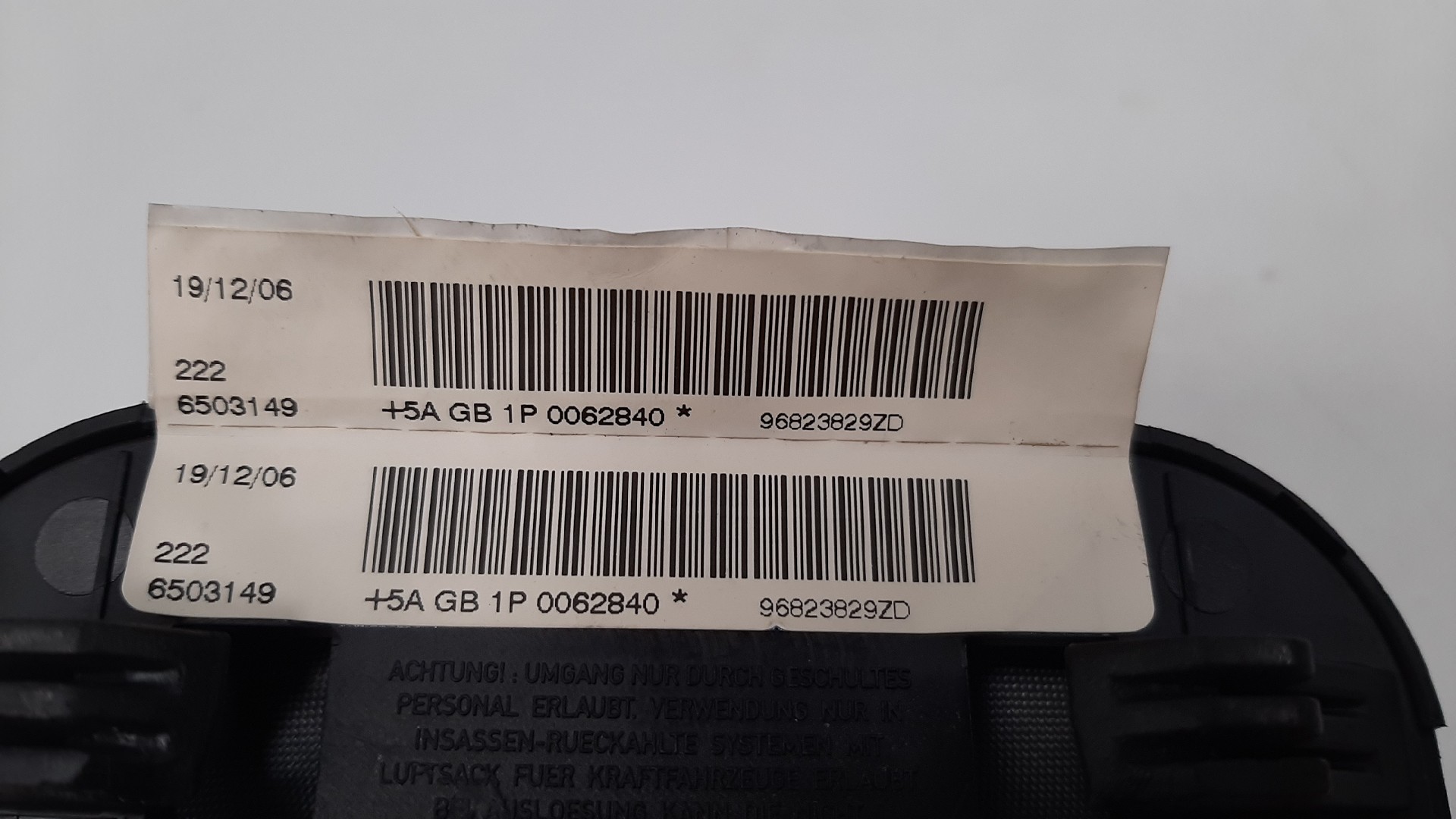 Airbag du Volant CITROËN C4 I (LC_) Imagem-3