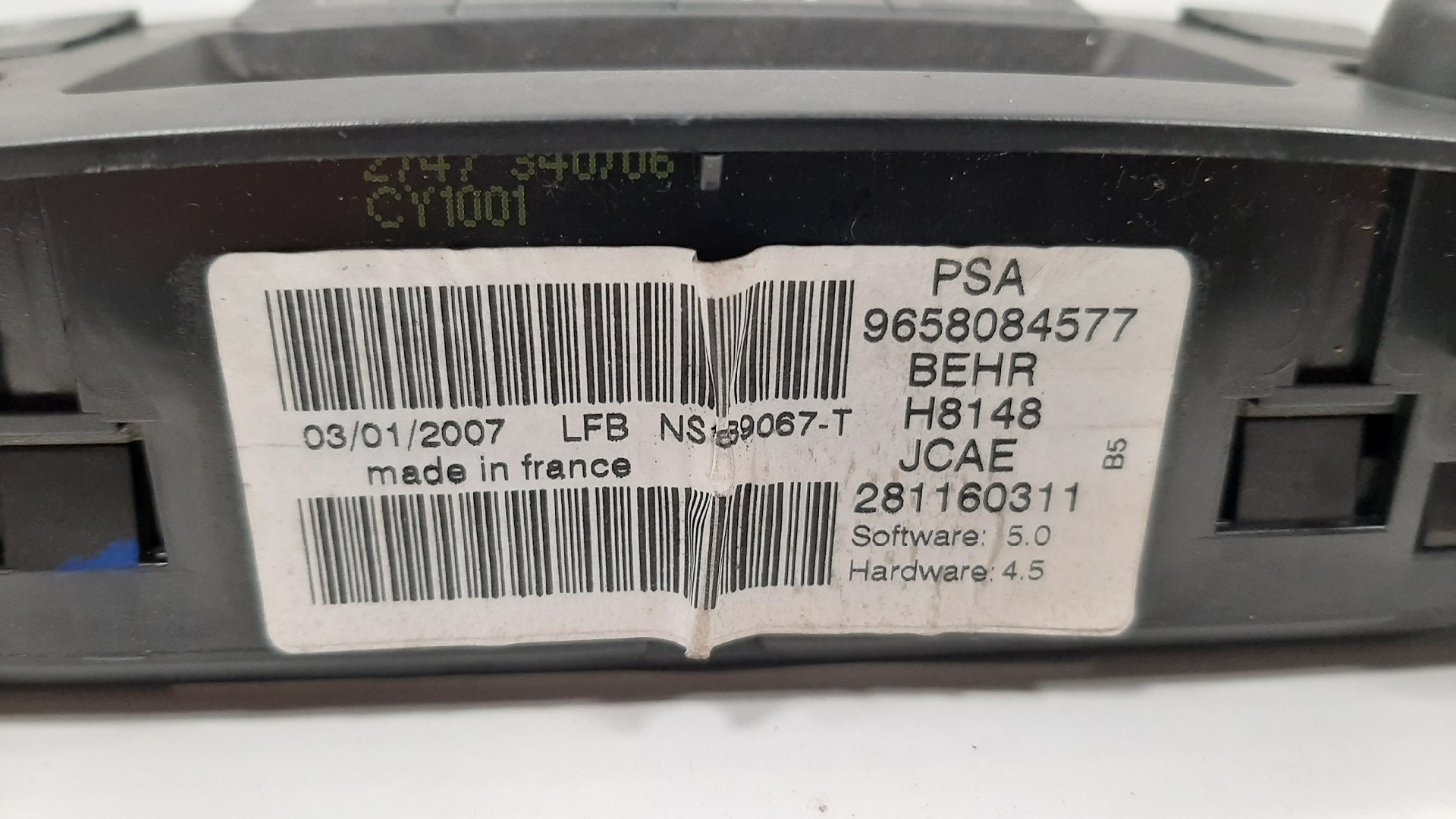 Commande chauffage CITROËN C4 I (LC_) Imagem-2