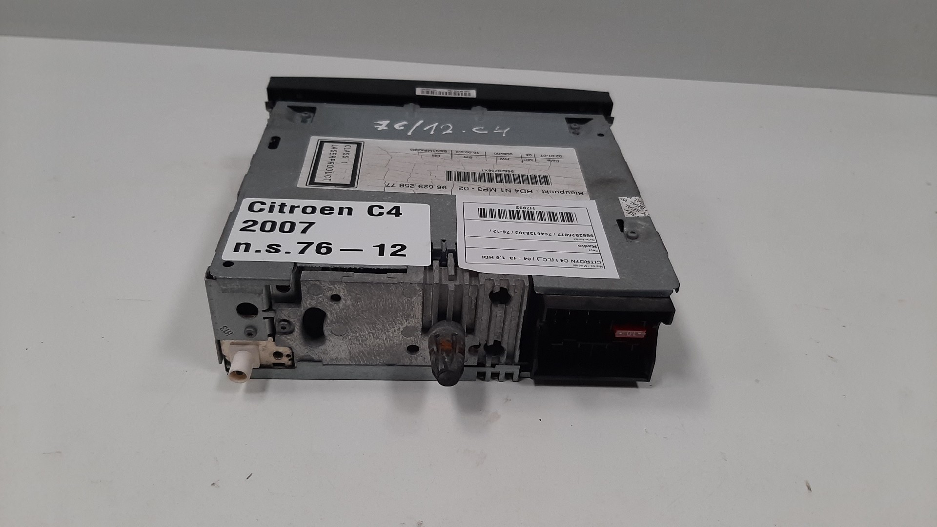 Autoradio CITROËN C4 I (LC_) Imagem-1