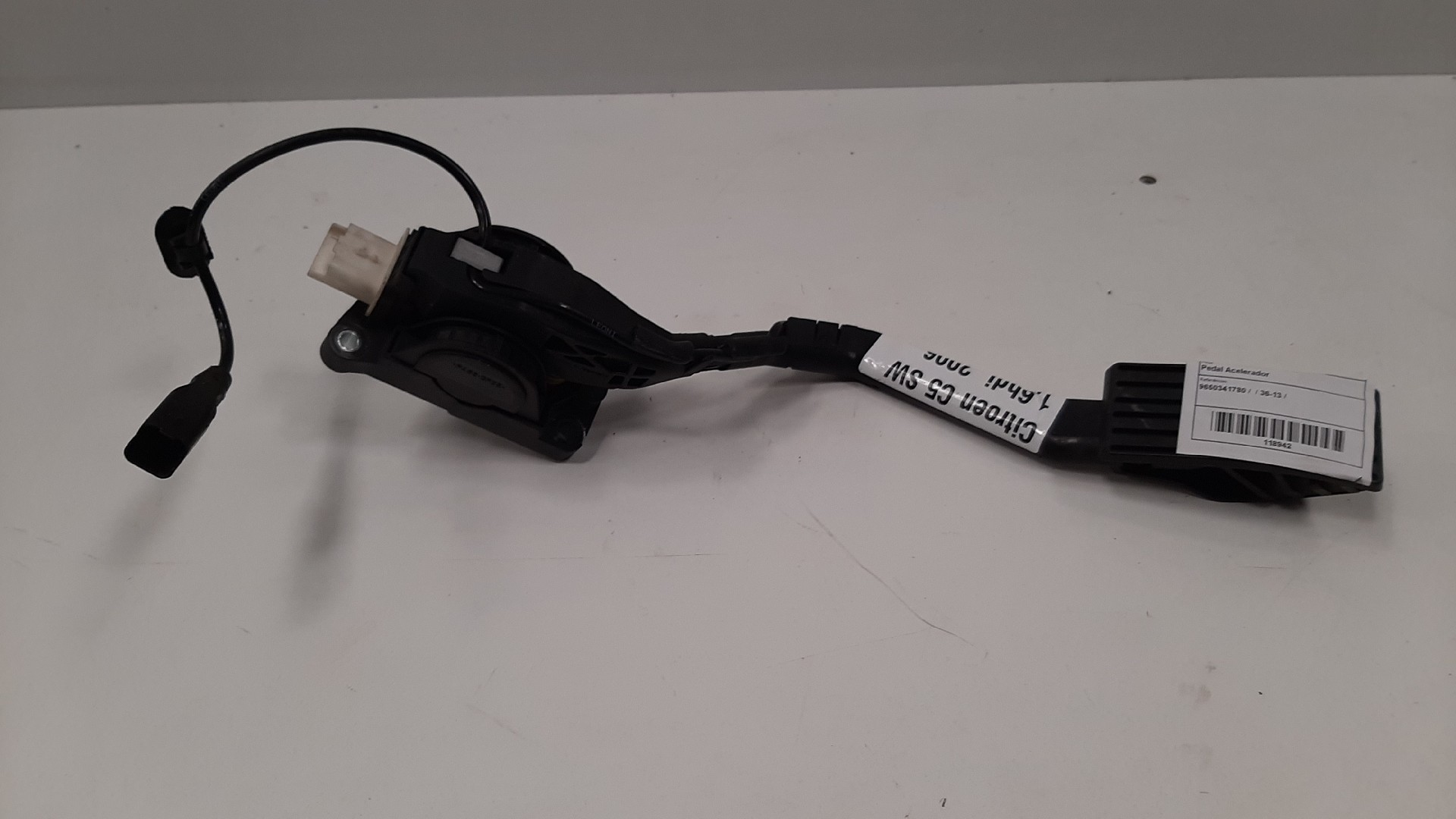 Pédale d'accélérateur CITROËN C5 II (RC_)