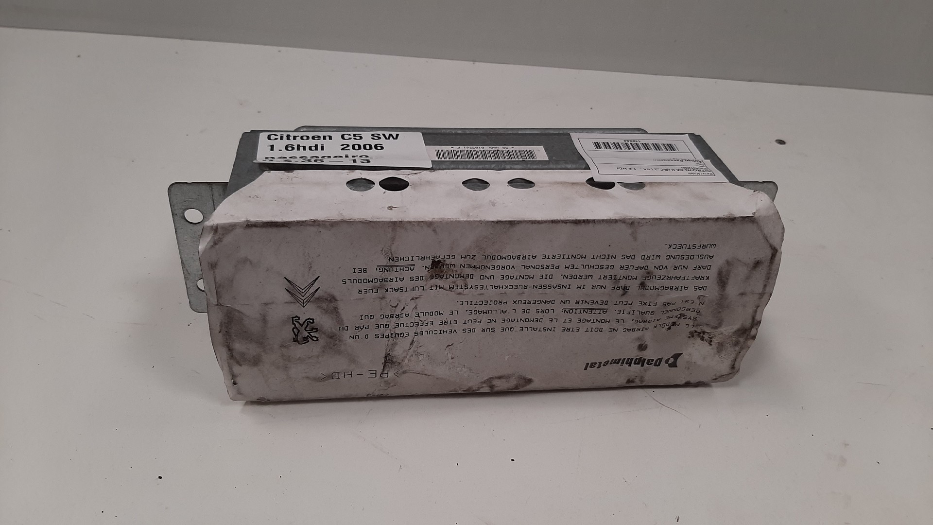 Airbag Passager CITROËN C5 II (RC_)