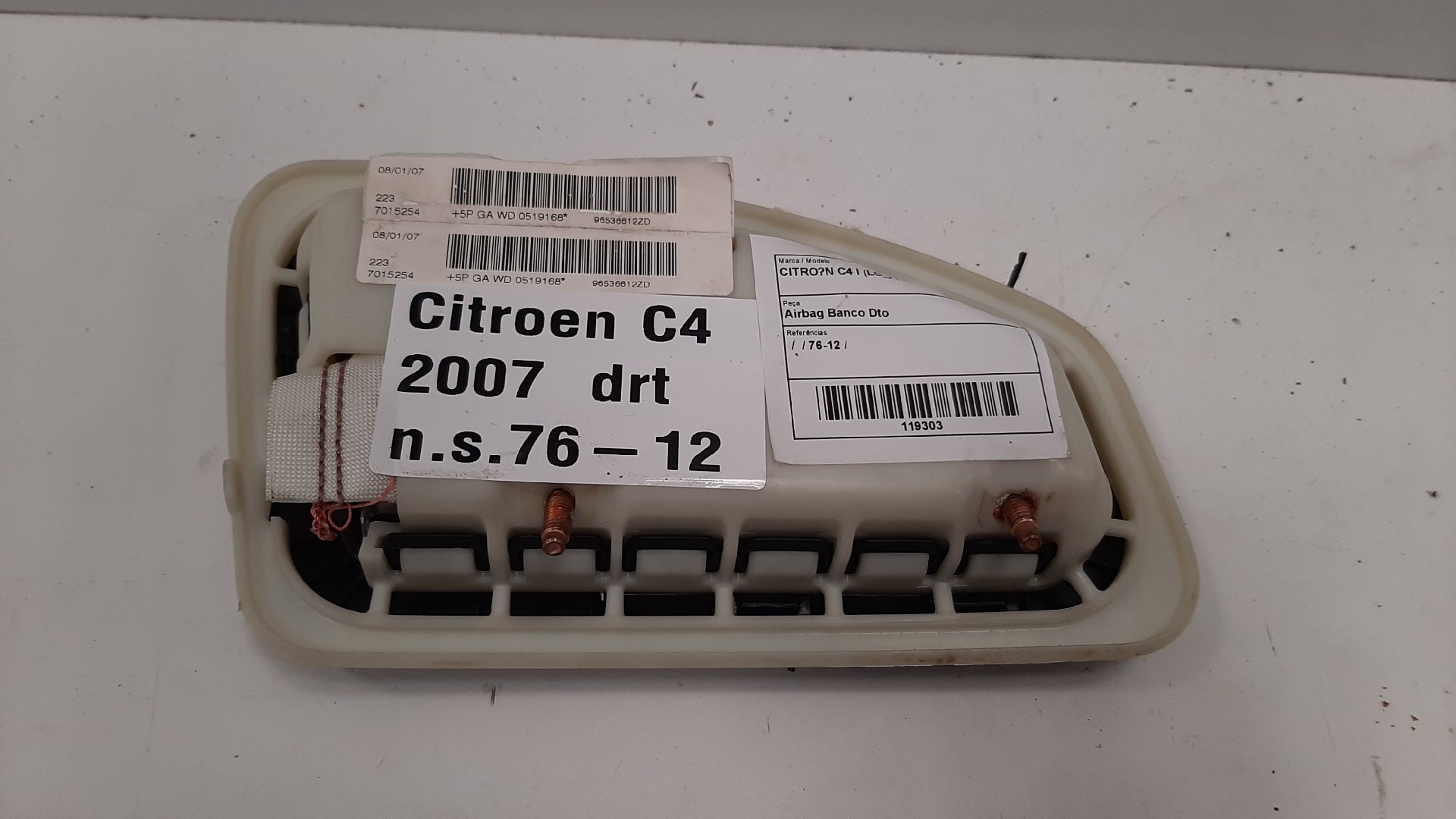 Airbag  Droite CITROËN C4 I (LC_) Imagem-1