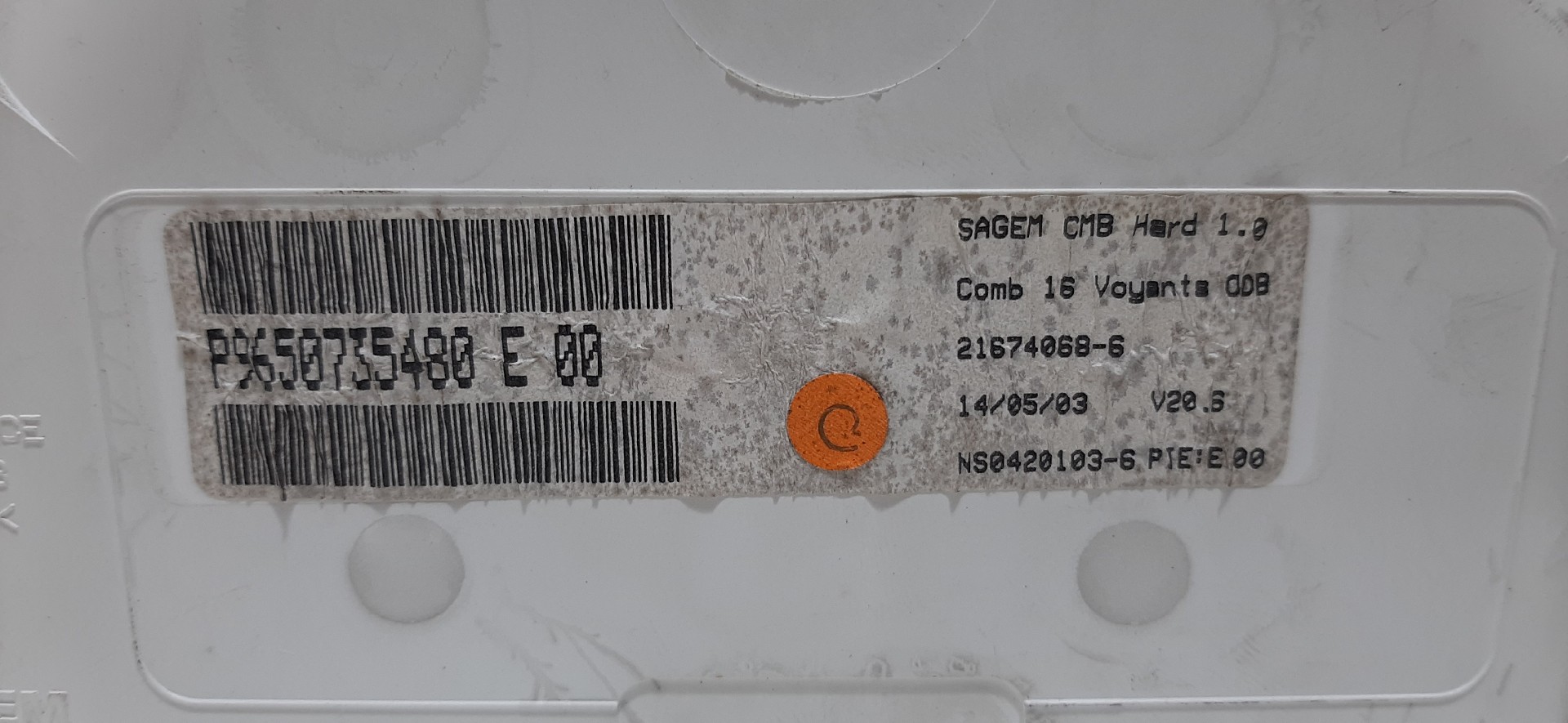 Compteur de vitesse CITROËN C3 I (FC_) Imagem-2