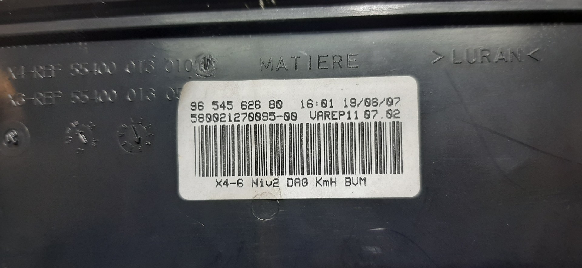 Compteur de vitesse CITROËN C5 I (DC_) Imagem-4