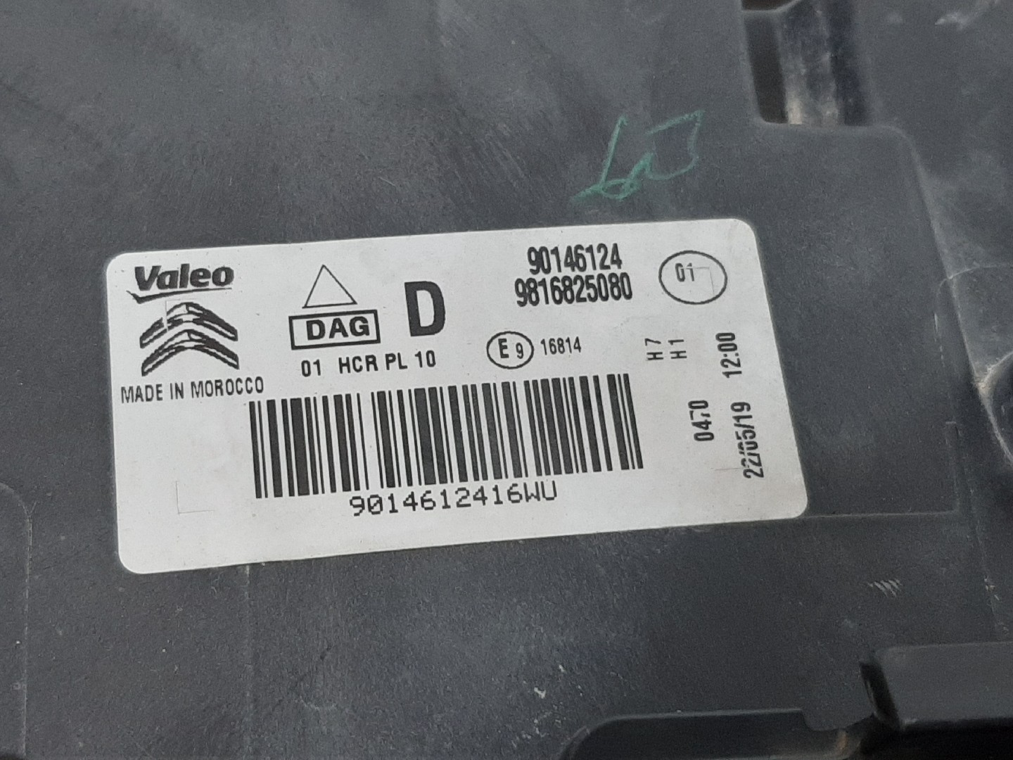 Phare avant Droit CITROËN Berlingo (K9) Imagem-3