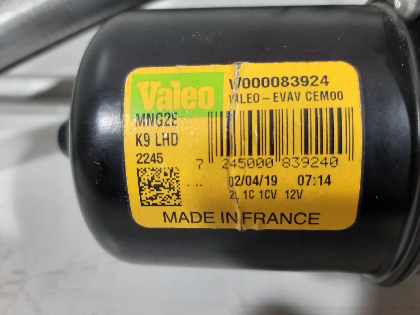 Limpa Vidros Frt CITROËN Berlingo (K9) Imagem-4