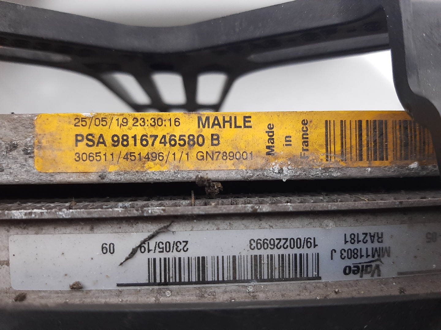 Kit de radiateurs CITROËN Berlingo (K9) Imagem-13