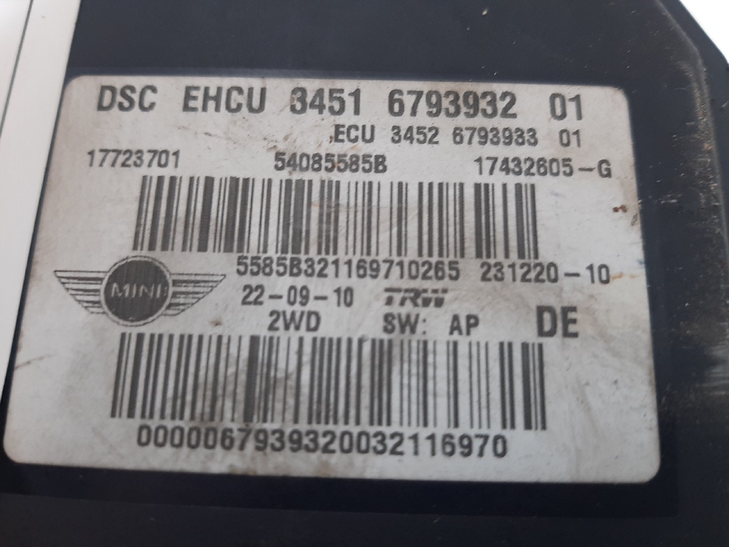 ABS MINI Mini Countryman (R60) Imagem-2