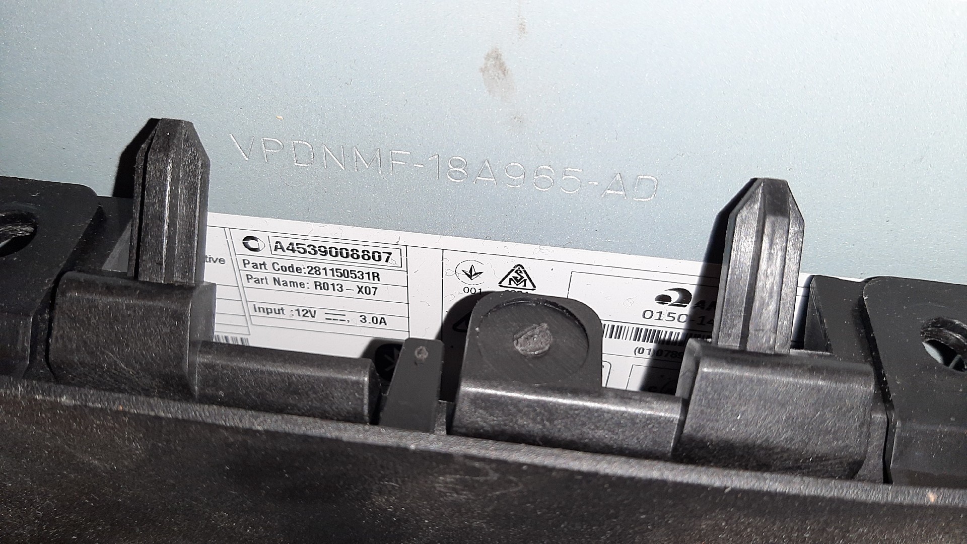 Autoradio SMART ForFour (453) Imagem-2