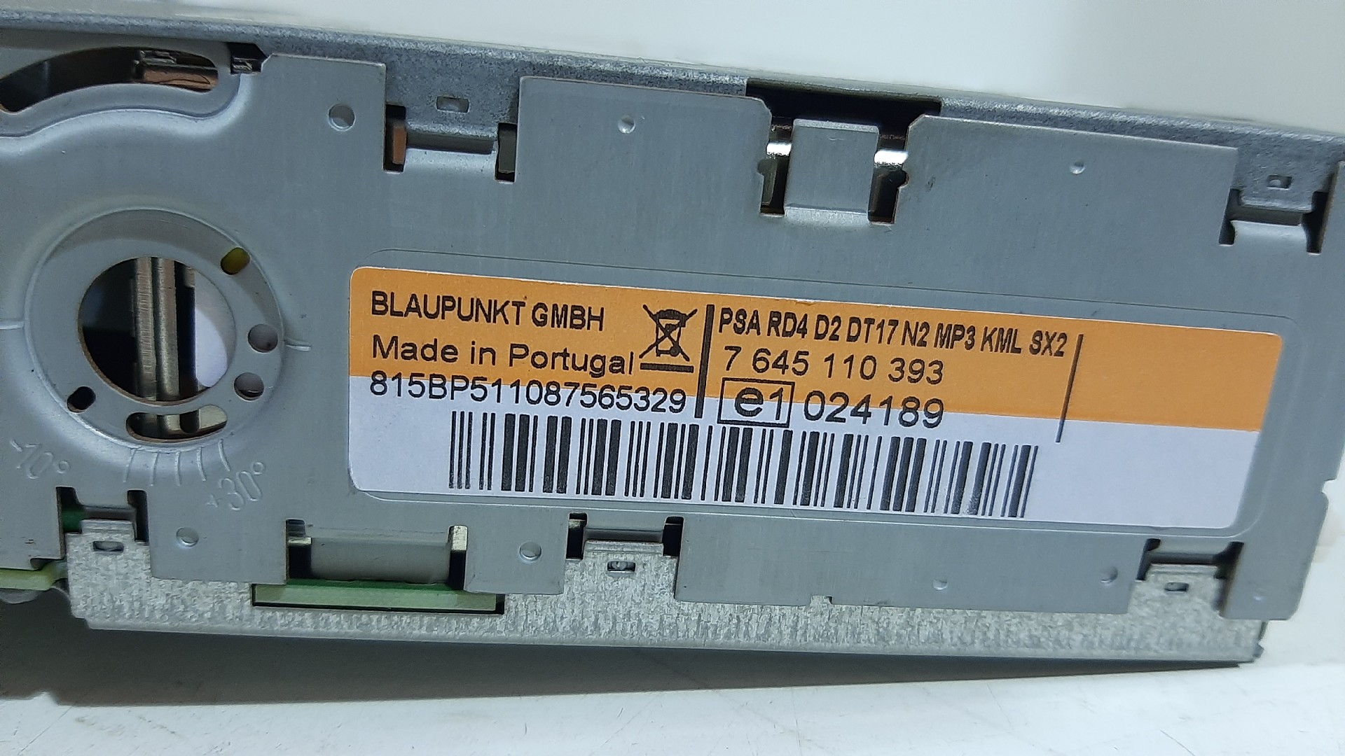 Autoradio PEUGEOT 407 SW (6E_) Imagem-2