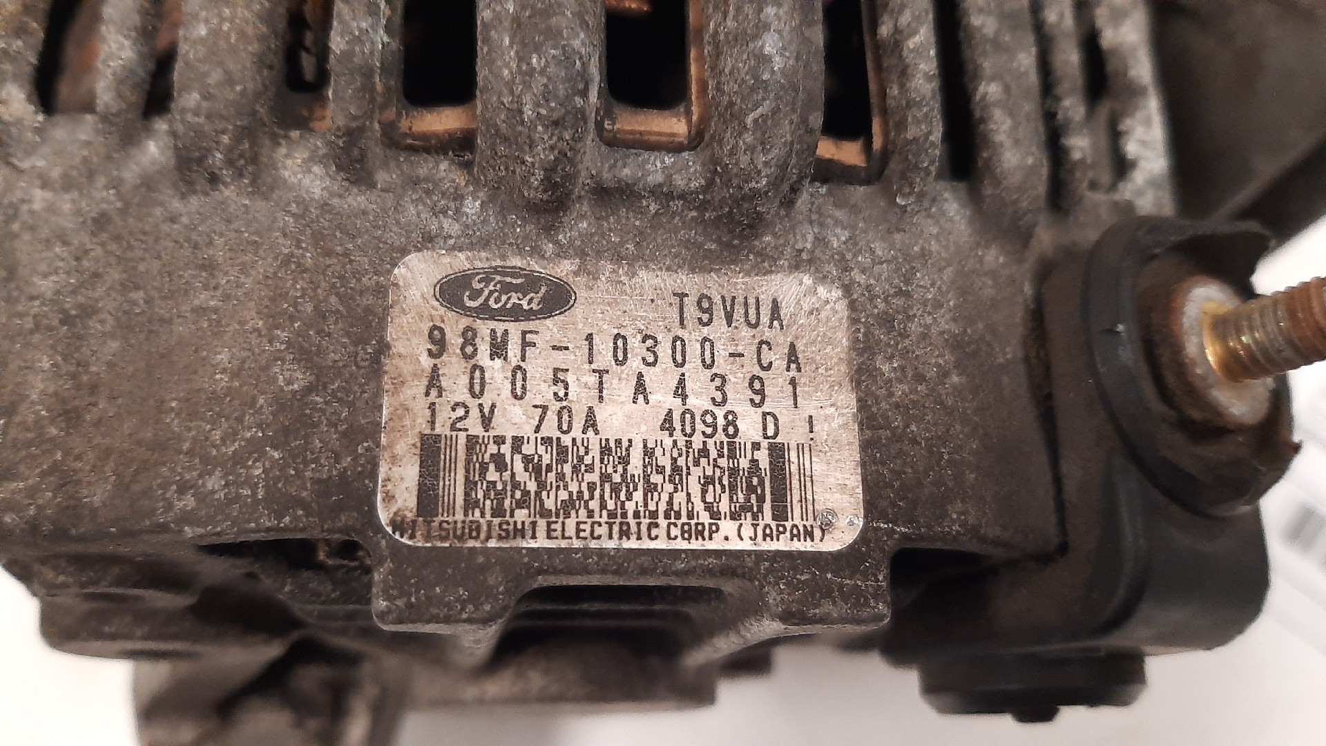 Alternador FORD Fiesta IV (JA_, JB_) Imagem-4