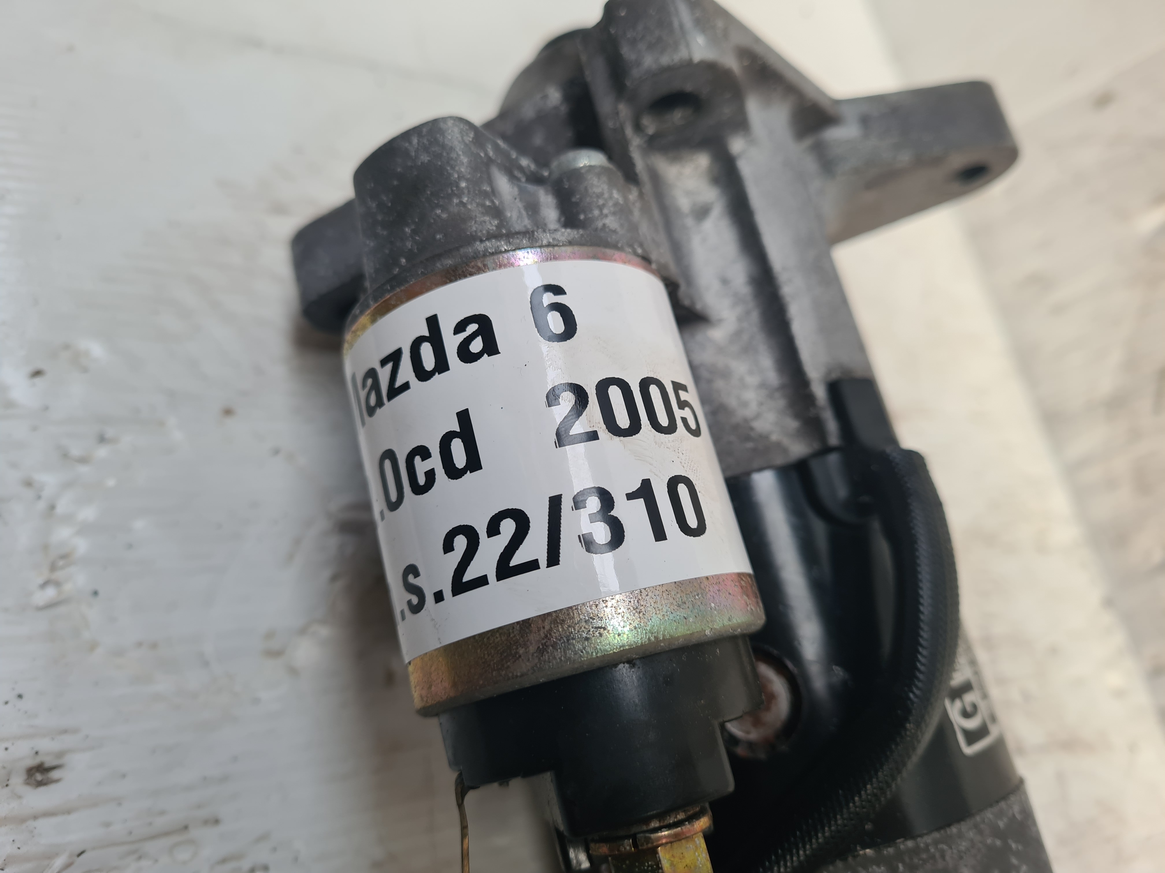 Starter Motor MAZDA 6 Hatchback (GG)