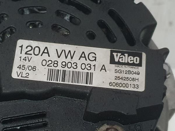 Alternador SKODA Superb II Hatchback (3T4) Imagem-6