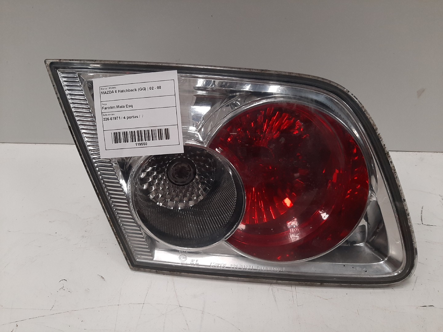 Left Tailgate light  MAZDA 6 Hatchback (GG)