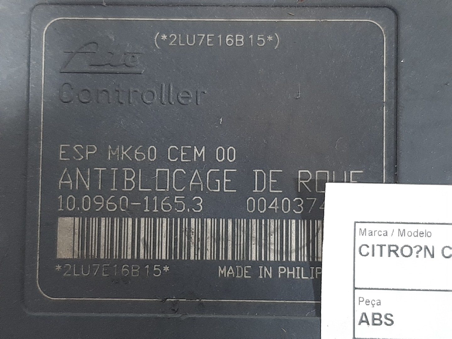 ABS CITROËN C5 I Break (DE_) Imagem-4