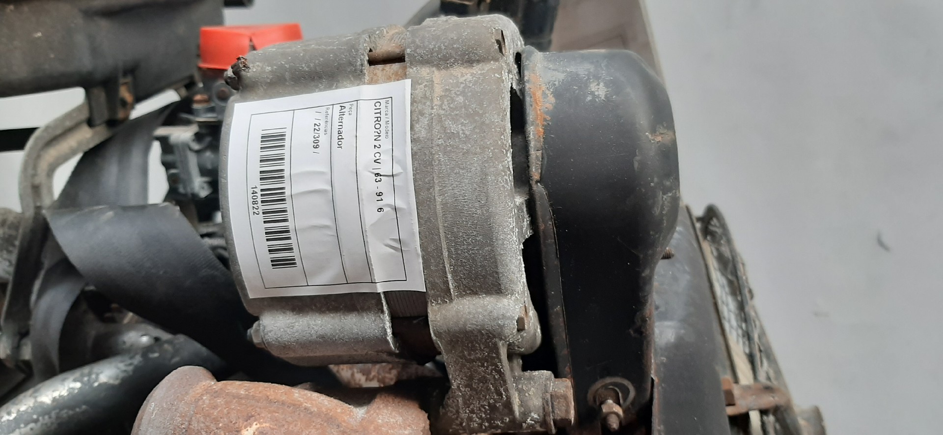 Alternador CITROËN 2 CV
