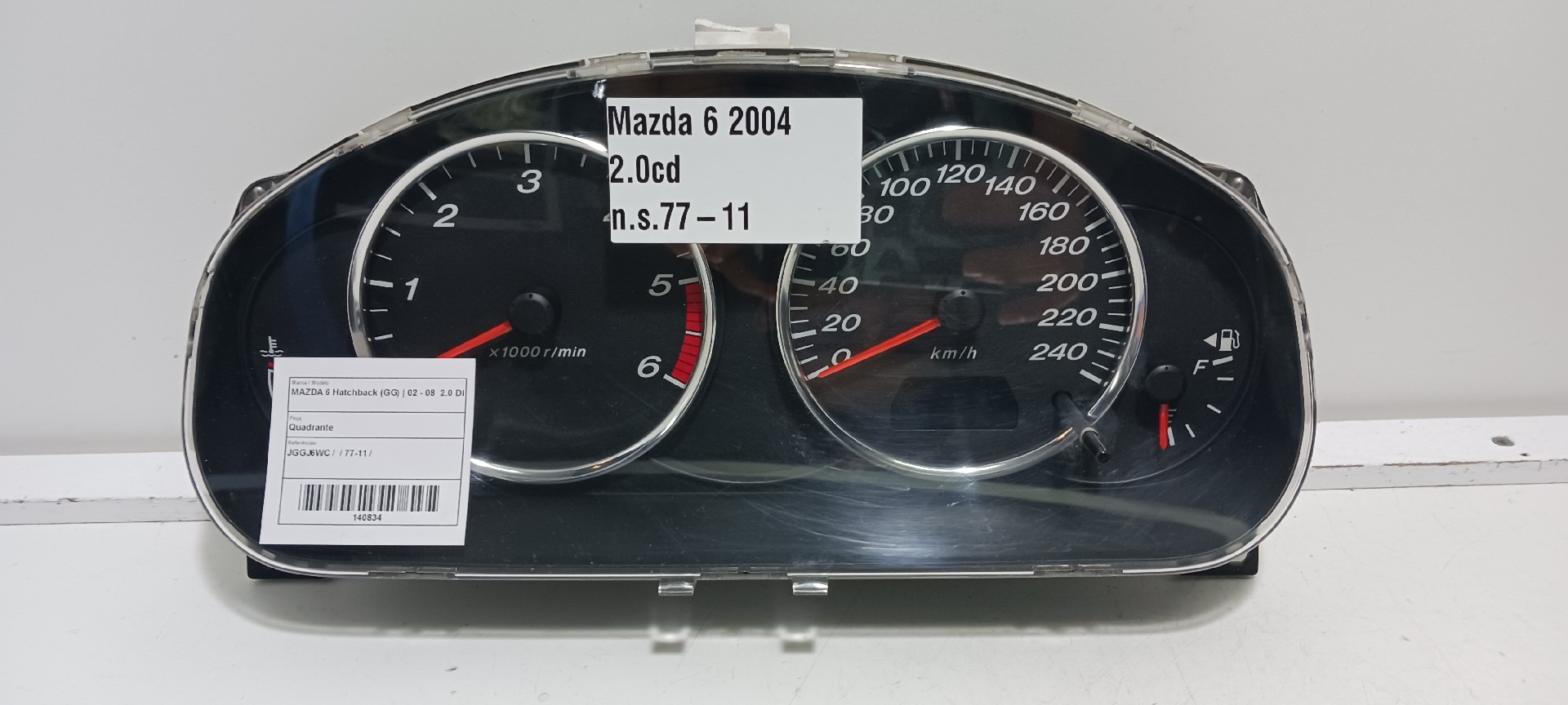 Instrument cluster MAZDA 6 Hatchback (GG)