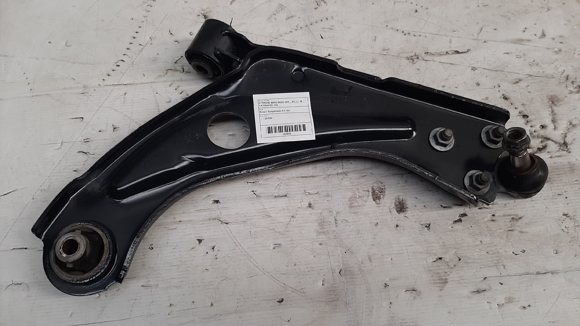 Braço de suspensão frente direito para CITROËN Berlingo (K9