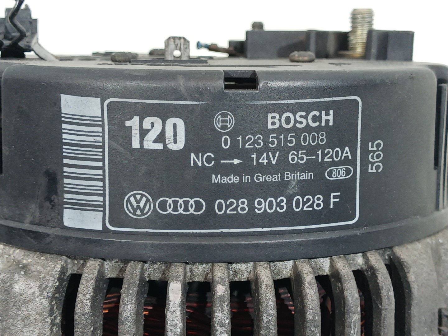 Alternador AUDI A4 (8D2, B5) Imagem-4