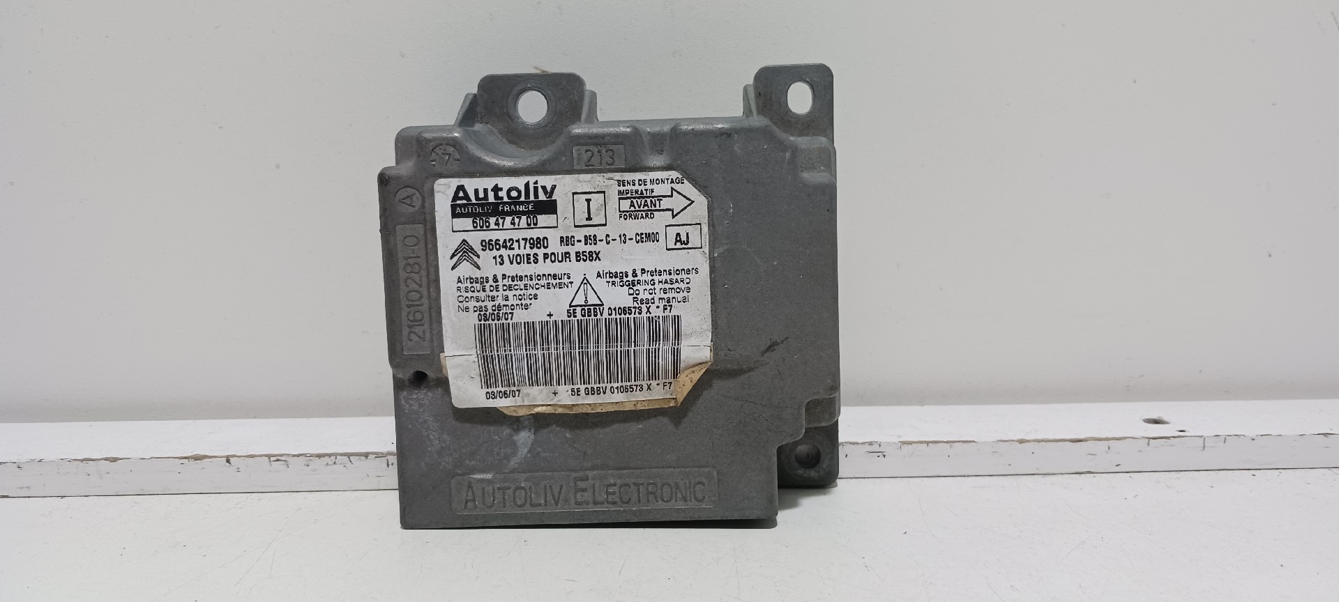 Calculateur  airbag CITROËN C4 Grand Picasso I (UA_)