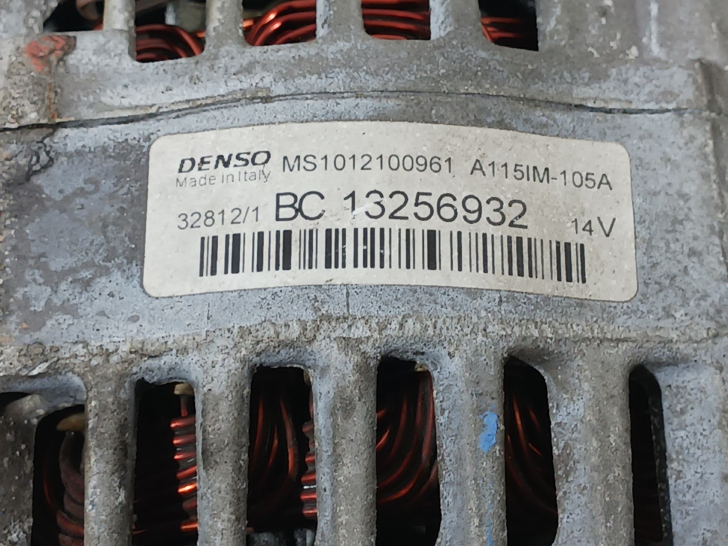 Alternador OPEL Corsa D Imagem-3