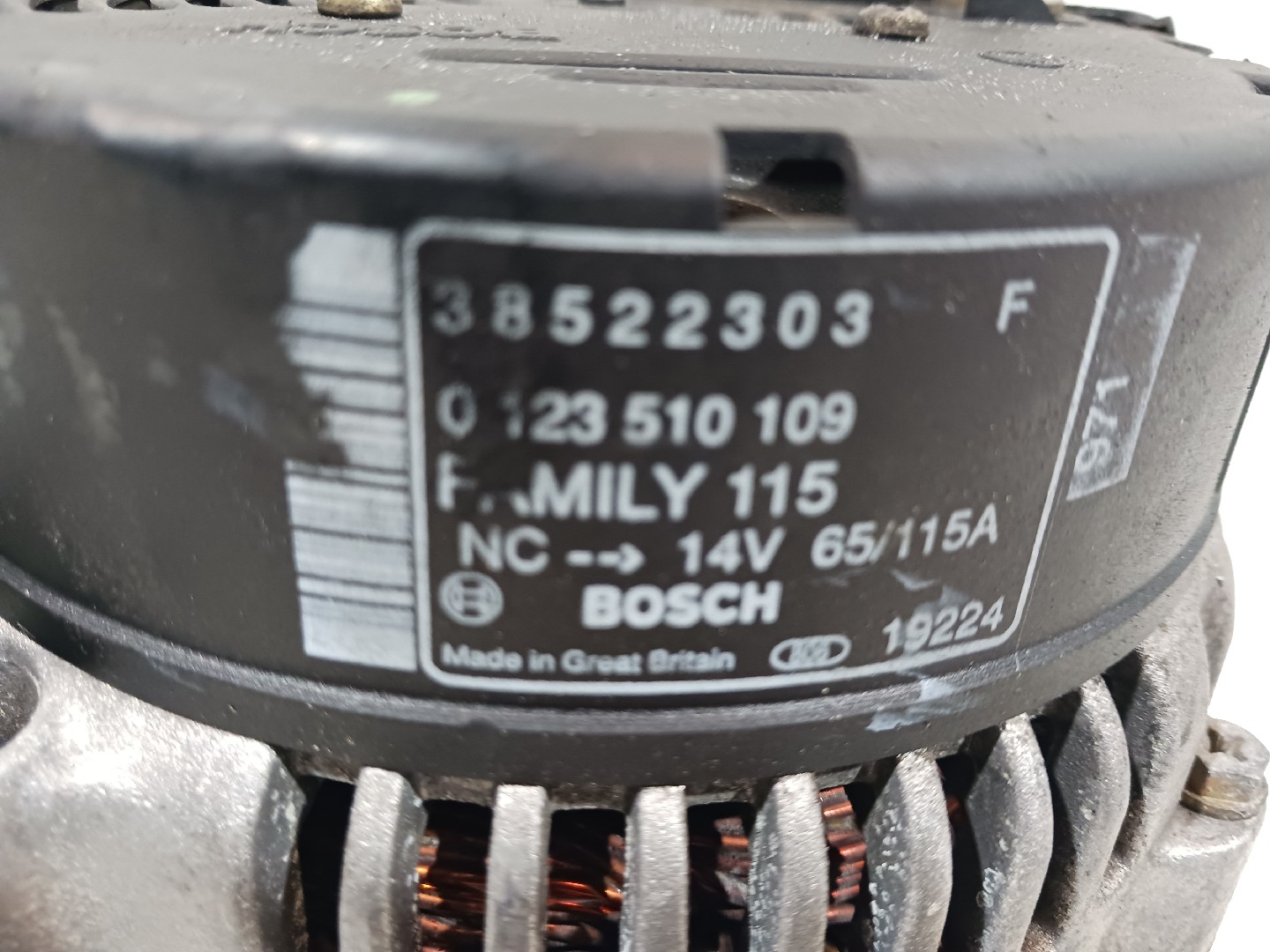 Alternador CHRYSLER Voyager / Grand Voyager III (GS) Imagem-3