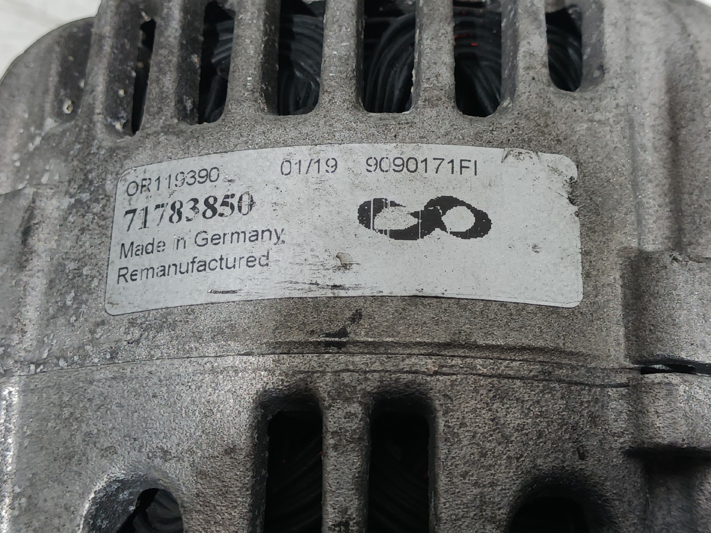 Alternador FIAT Scudo Combi (270_, 272_) Imagem-3