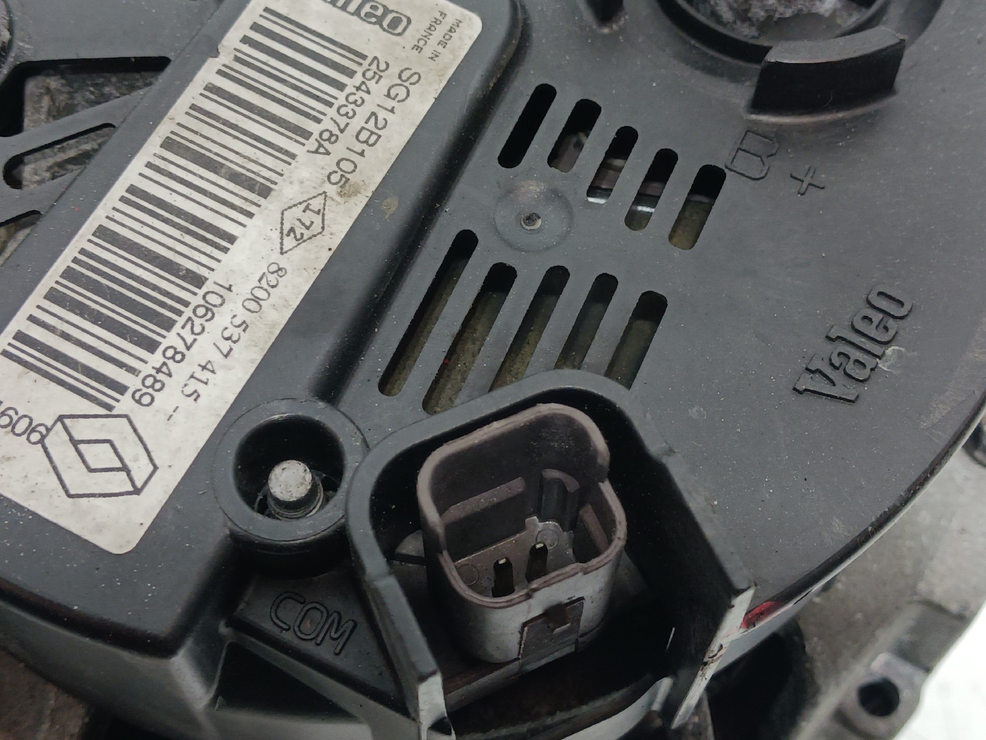 Alternador RENAULT Kangoo (KC0/1_) Imagem-3