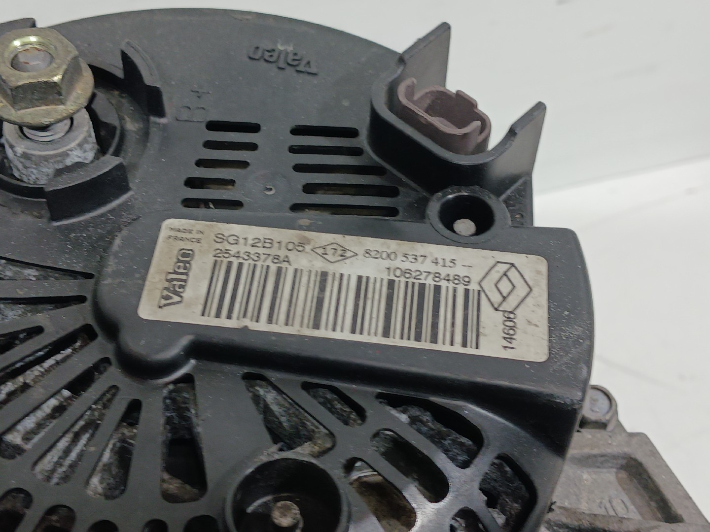 Alternador RENAULT Kangoo (KC0/1_) Imagem-2