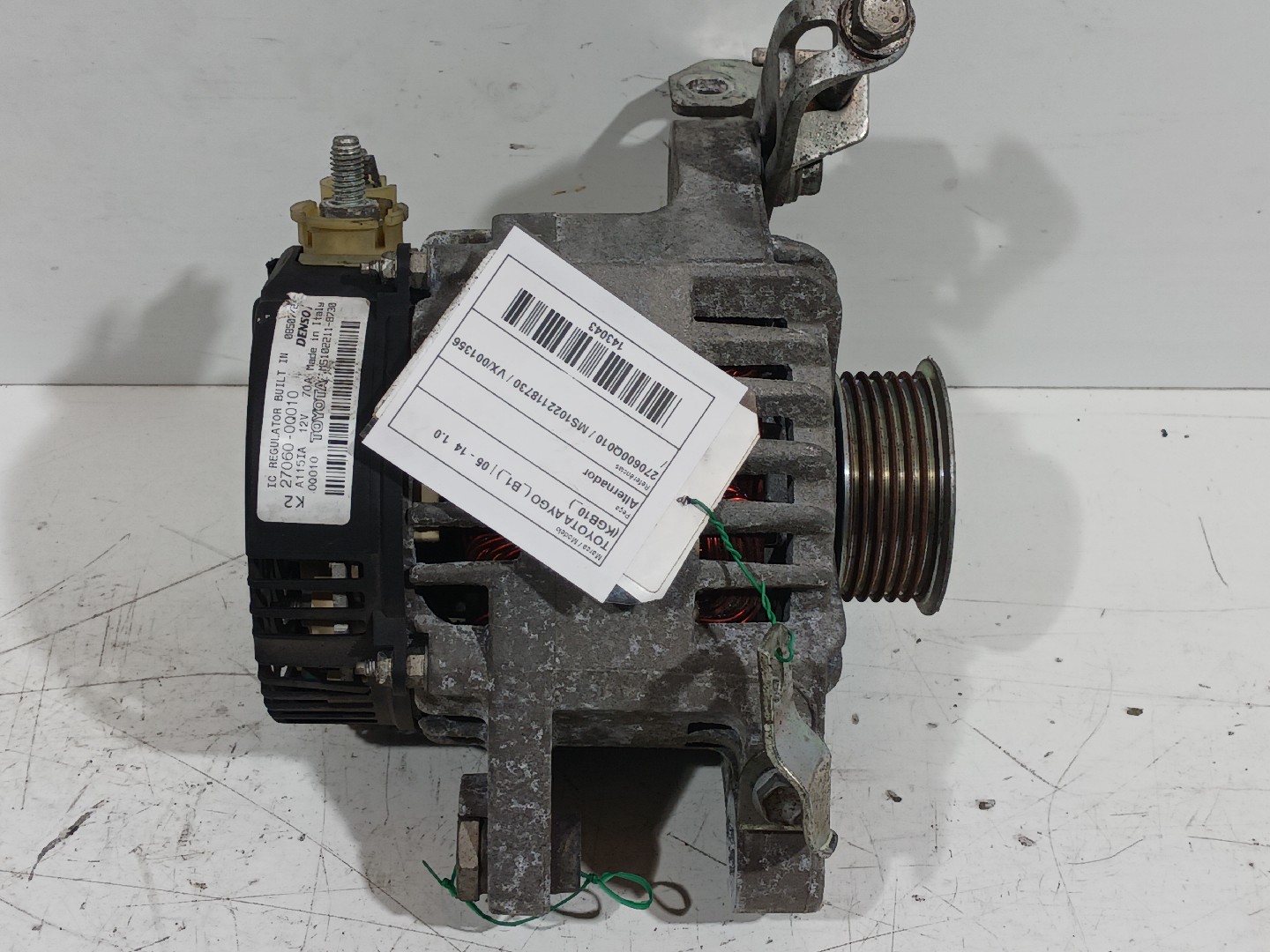 Alternador TOYOTA Aygo (_B1_) Imagem-2