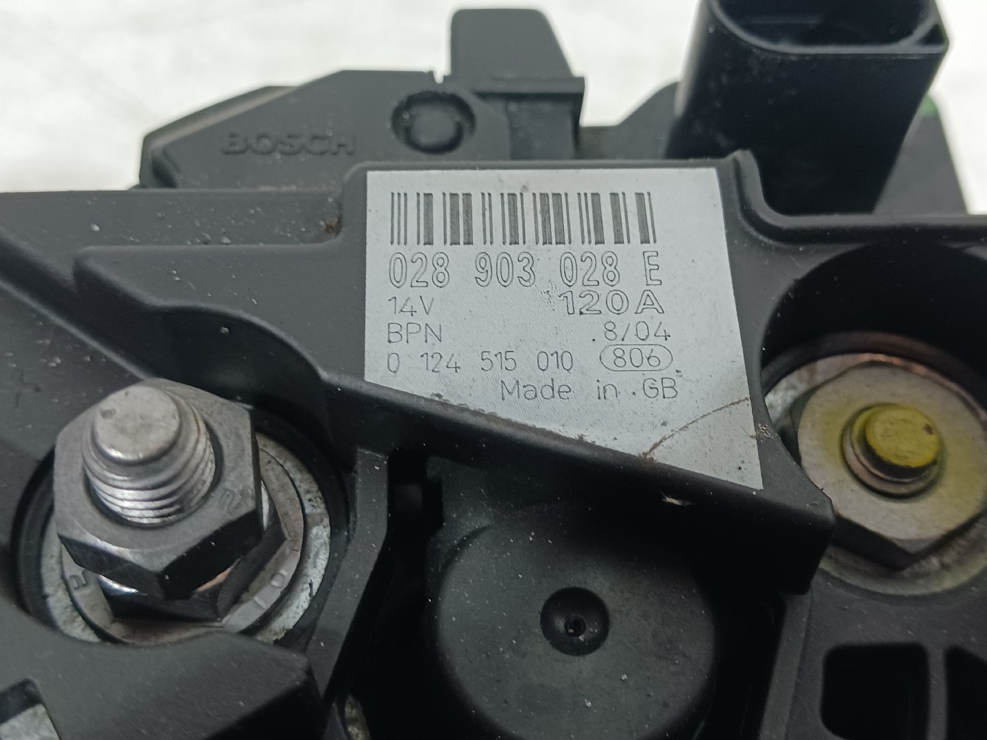 Alternador AUDI TT (8N3) Imagem-2