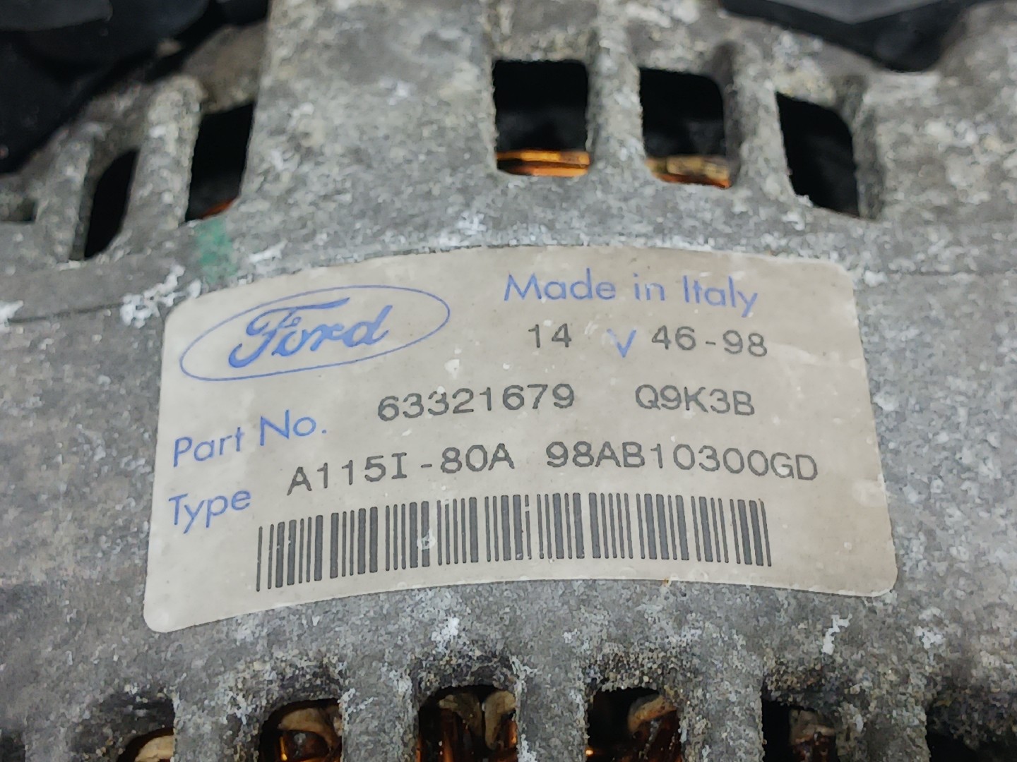 Alternador FORD Focus I (DAW, DBW) Imagem-4