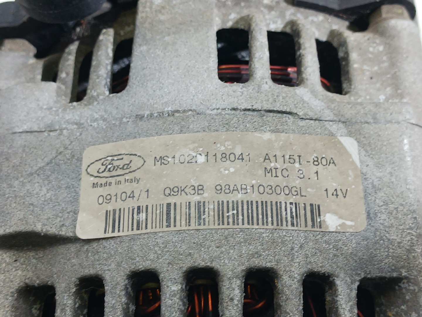Alternador FORD Focus I (DAW, DBW) Imagem-2