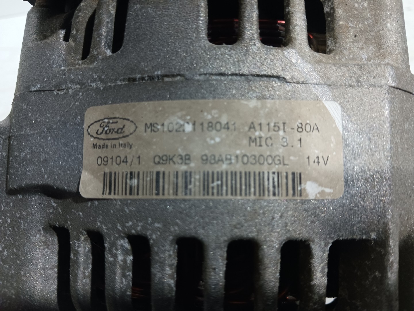 Alternador FORD Focus I (DAW, DBW) Imagem-4