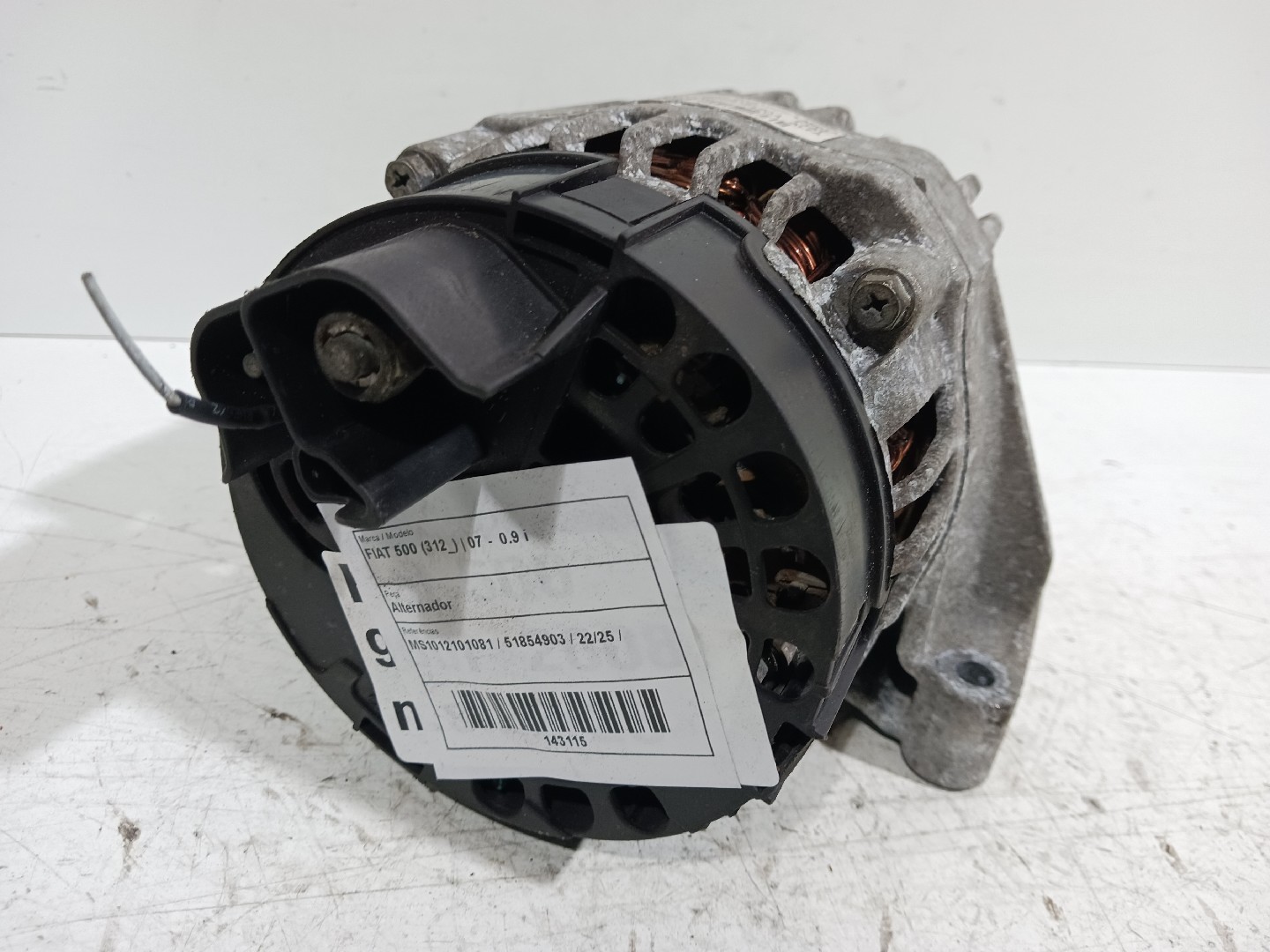 Alternador FIAT 500 (312_) Imagem-1