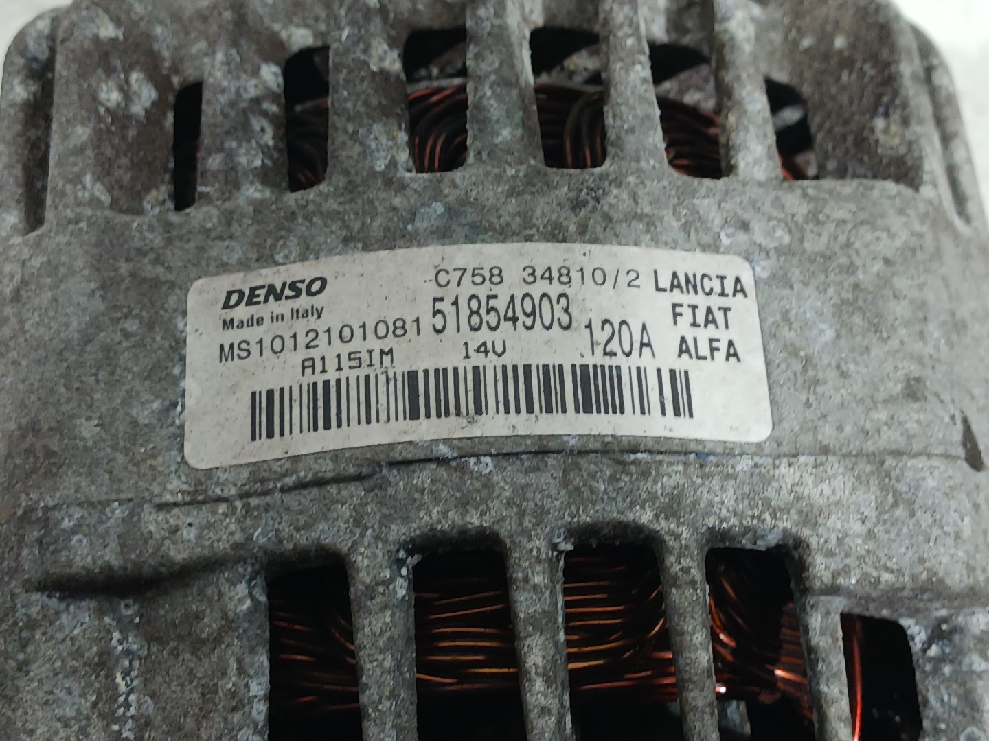 Alternador FIAT 500 (312_) Imagem-2